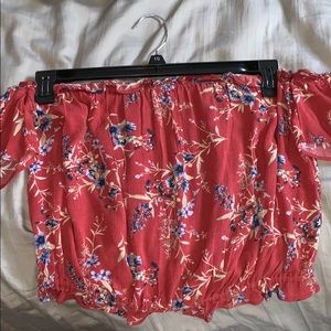 ⭐️AMERICAN EAGLE CROP TOP OFF THE SHOULDER⭐️